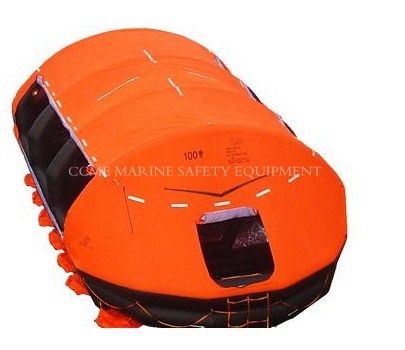 China Self Inflatable Life Raft for Marine safety equipment supplier