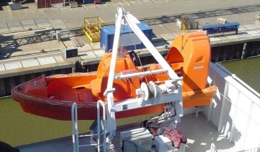 China Marine A- Type Fast Rescue Boat Davit supplier