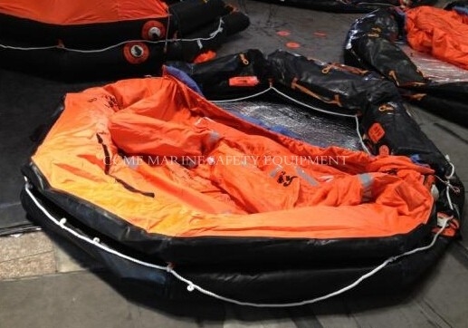 China Marine Mooring Open reversible Inflatable Life Rafts supplier