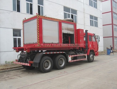 China Fire Fighting Containerized Fire fighting System 2100 Rpm Pump supplier