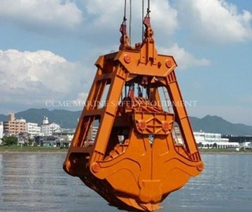 China Underwater Four Rope Dredging Grabs supplier