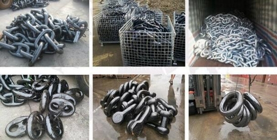 China Marine High Tensile Offshore Mooring Stud Link Marine Ship Anchor Chain supplier