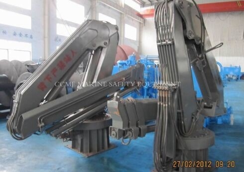 China Marine Trcuk-Mounted Kuckle Boom Crane supplier