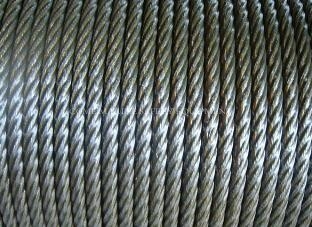 China Marine Use Galvanized Wire For Vineyard Steel Wire Rope supplier