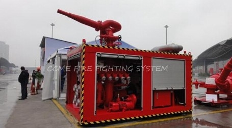 China 2100 Rpm Marine Containerized Fire Fighting System supplier
