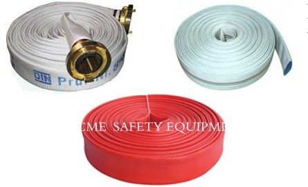 China Natural Rubber Lined Fire Hose for fire fighting equipment supplier