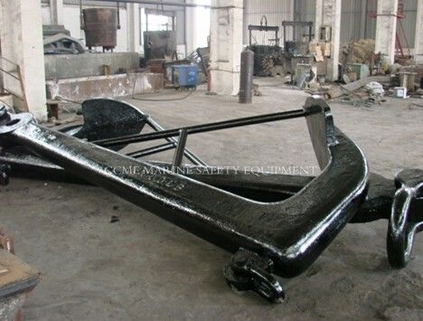 China Marine Single Fluke Anchor Marine Mooring Anchors supplier