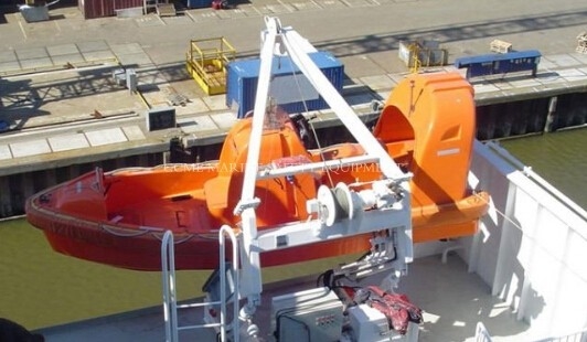 China Marine A- Type Fast Rescue Boat Davits supplier