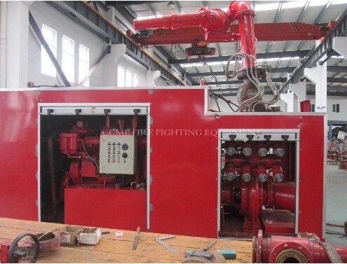 China CCS Approved Containerized fire fighting system marine fi-fi system supplier