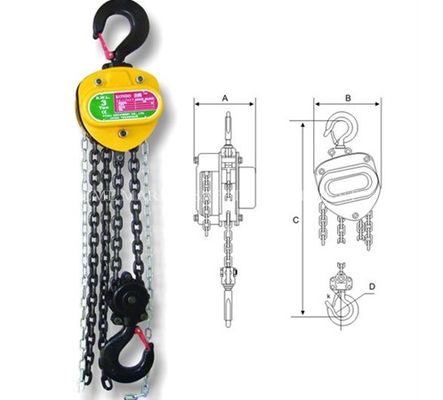 China 3 Ton Air Chain Hoist Chain Hoist supplier