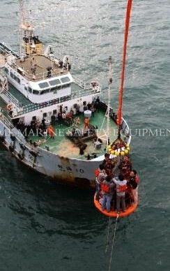 China Nylon Net Personnel Transferring Basket Oil Platform supplier