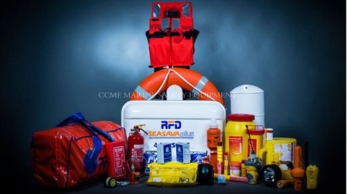 China Marine life jacket life buoy life raft signal supplier