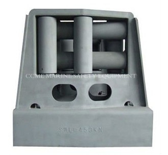 China Marine Fairlead With Vertical Rollers supplier