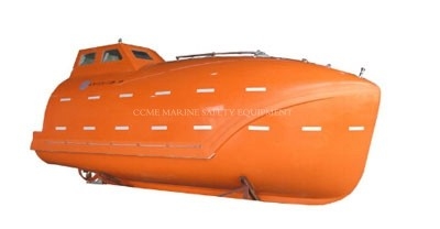 China 25 Persons Marine Totally Enclosed Life boat supplier