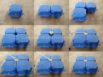 China Ship Floating Dock Plastic Pontoon floating pontoon cube supplier