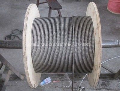 China Marine steel rope 6x19 Stainless Steel Wire Ropes supplier