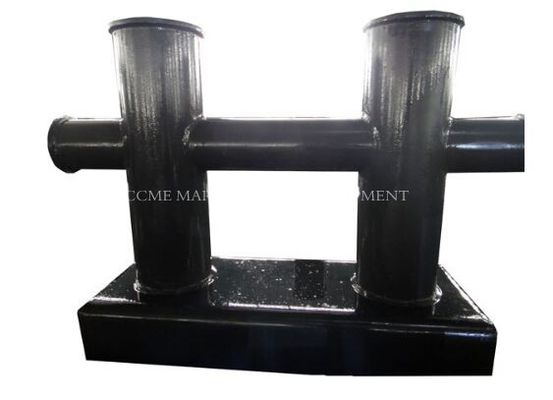 China Marine Casting Steel Double Bitt Mooring bollard supplier
