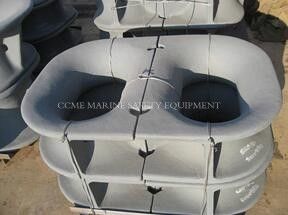 China Marine Cast Iron Fairlead Roller Fairleads Mooring Equipment supplier