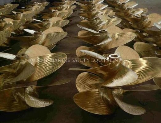 China Bronze Propeller Copper Material Fixed Pitch Marine 4 Bladed Propellers Propellers supplier