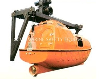 China Marine Gravity Luffing Arm Type Life Boat Davit supplier