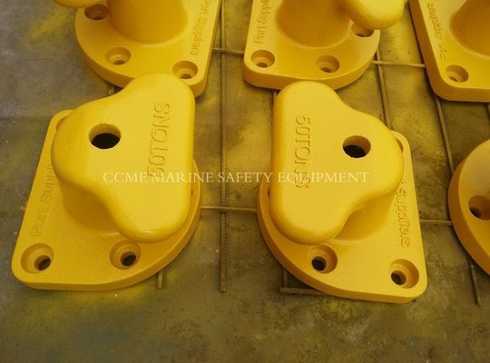 China Marine Mooring Roller Fairleads Single Fairlead supplier