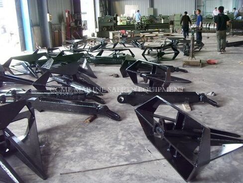 China Stockless Anchor Marine Hall Anchor Mooring Anchor supplier