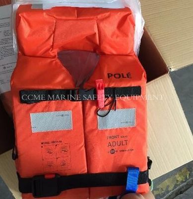 China Marine Solas life jacket Adult life jackets with life jackets light and whistle supplier