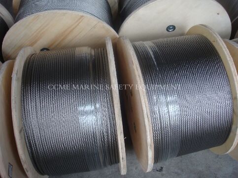 China Hot Dipped Galvanized  Ungalvanized Marine Steel Wire Rope supplier