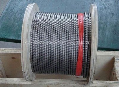 China Hot Dipped Galvanized  Ungalvanized Marine Steel Wire Rope supplier