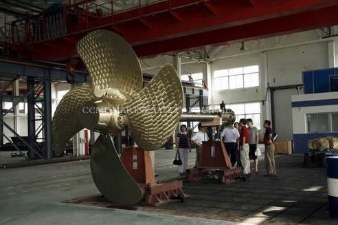 China Ship Diameter 1000-3000mm Sized 4 Blades Marine Propeller supplier