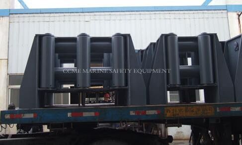 China Marine Mooring Roller Fairlead With Seven Rollers supplier