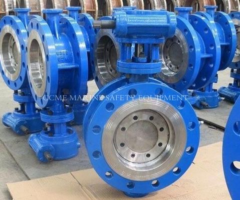 China Marine Butterfly Valve Wafer Lug And Flanged Type Concentric Valve supplier