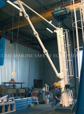 China Marine deck hydraulic crane supplier