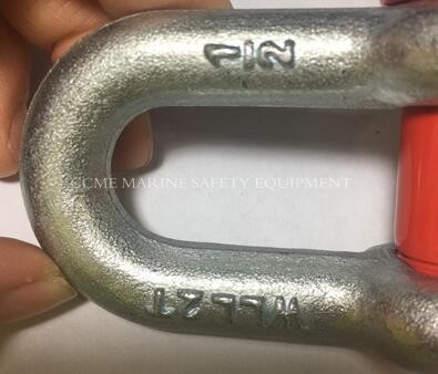 China Forged Carbon Steel D And Bow Shackle Rigging Shackle supplier