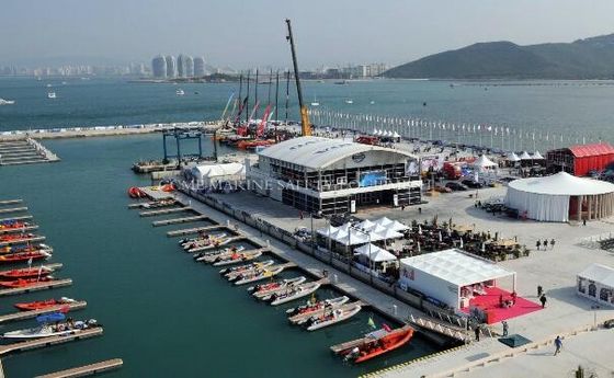 China HDPE Floating Pontoon Floating Platform Floating bridge Floating house supplier