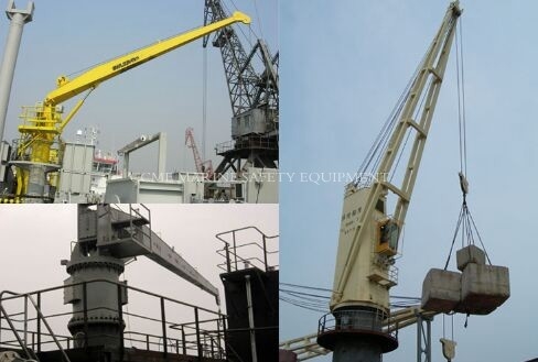 China Solas  Slewing Crane Marine Deck Crane supplier