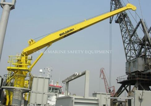 China Solas  Slewing Crane Marine Deck Crane supplier
