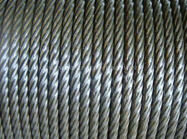 China Marine Galvanized Steel Wire Rope Steel Wire Ropes supplier