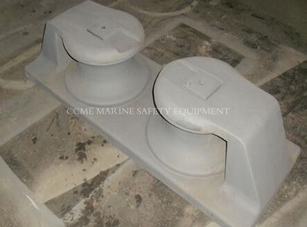 China Marine Roller Fairlead With Double Roller supplier