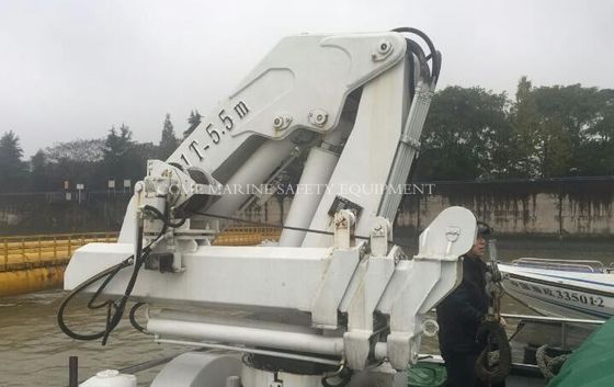 China Marine  Electric Hydraulic Knuckle Crane supplier