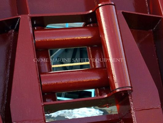 China Marine Steel Fairlead With Horizontal Roller supplier