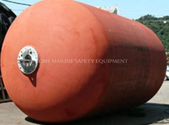 China Marine polyurethane foam filled floating dock fender E.V.A fender supplier