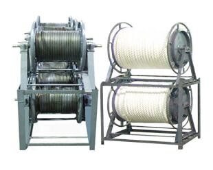 China Mooring Fiber Wire Reel Rope Mooring Reels supplier