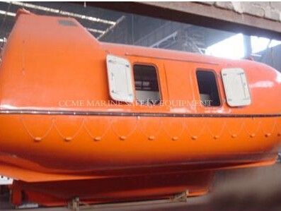 20 Persons Totally enclosed  life boat marine free fall life boats supplier