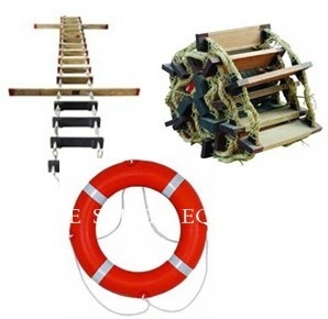 Marine Wharf Ladders Gangway Ladder Rope Pilot Ladder For Ship supplier