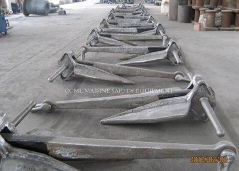 Marine Fabricated Hhp Anchor Danforth HHP Anchor Mooring Anchors supplier