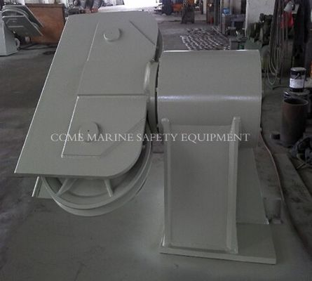 Rope Size 28mm To 64mm Swivel Fairlead Double Rollers supplier