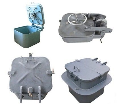 Marine Hatch Cover Marine Cast steel gastight hatch cover supplier