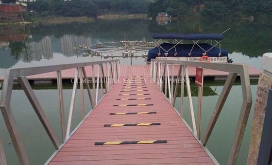 Floating Pontoon With Galvanized Steel Gangway Floating Pontoons Floater Floating drum supplier
