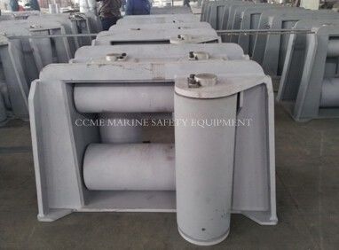 Marine Mooring Roller Fairlead With Seven Rollers supplier